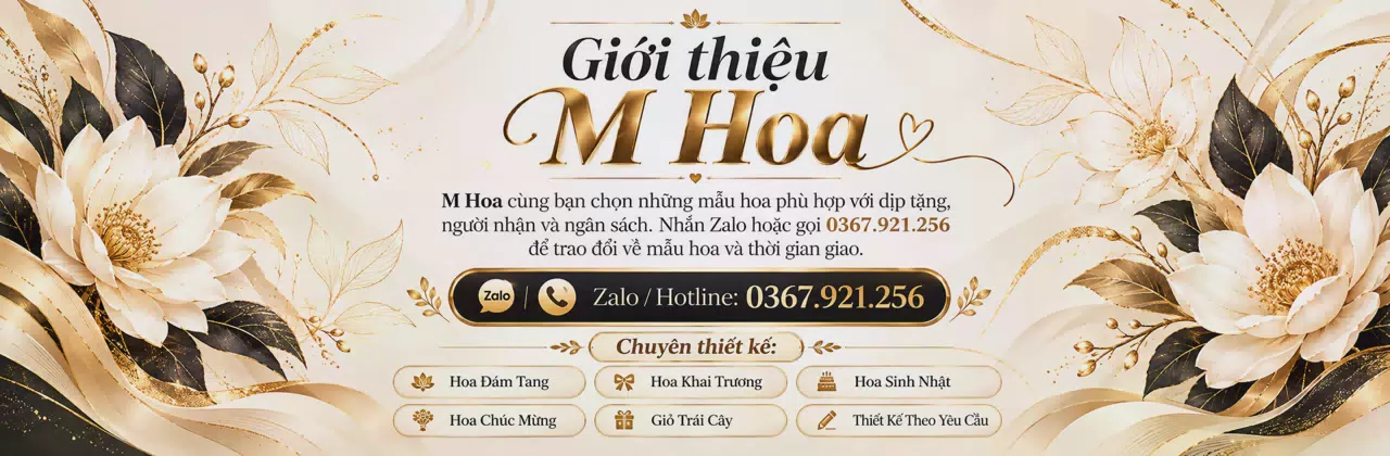 Ảnh bìa Shop hoa tươi Xã Tiên Điền Hà Tĩnh - Chọn hoa theo câu chuyện của bạn